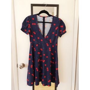 Cherry Short Dress
